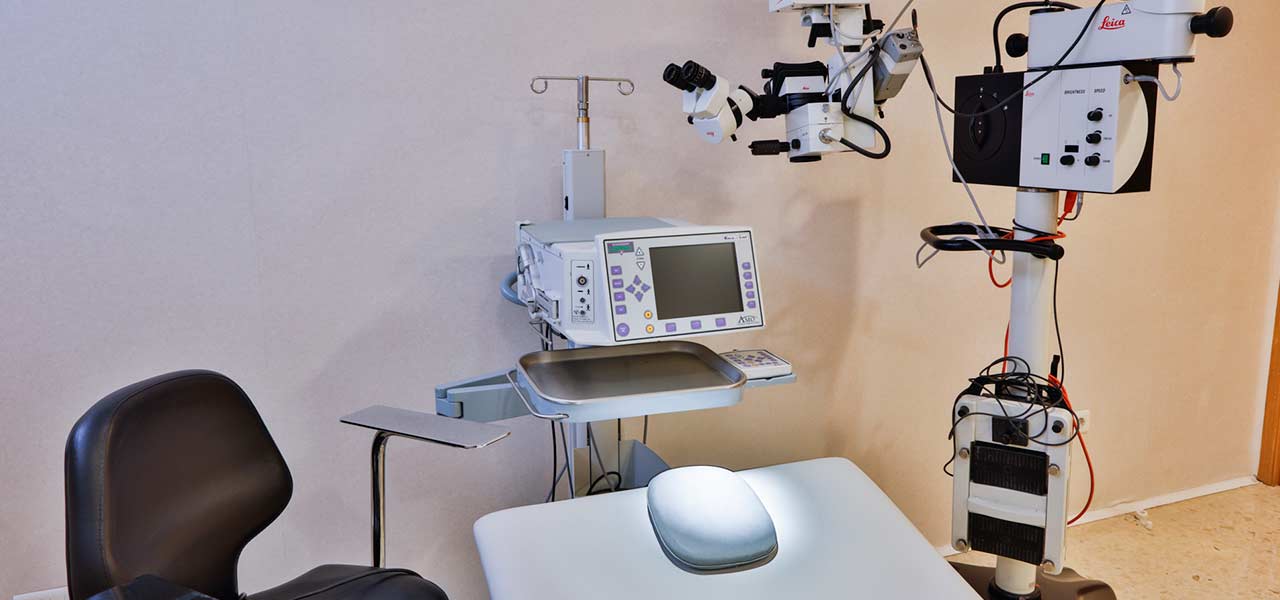 Quirofano cirugia oftalmologo jaen